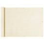 Toldo para balcón HDPE crema 75x600 cm de vidaXL, Sombrillas - Ref: Foro24-310923, Precio: 26,99 €, Descuento: %