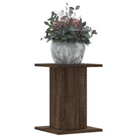 Soportes para plantas 2 uds madera marrón roble 30x30x40 cm de , Soportes para macetas - Ref: Foro24-3307852, Precio: 45,99 €...