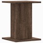 Soportes para plantas 2 uds madera marrón roble 30x30x40 cm de , Soportes para macetas - Ref: Foro24-3307852, Precio: 51,13 €...