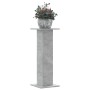 Soportes para plantas 2 uds madera gris hormigón 30x30x80 cm de , Soportes para macetas - Ref: Foro24-3307867, Precio: 70,71 ...