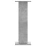 Plant stands 2 units gray wood concrete 30x30x80 cm by , Pot stands - Ref: Foro24-3307867, Price: 70,71 €, Discount: %