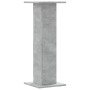 Plant stands 2 units gray wood concrete 30x30x80 cm by , Pot stands - Ref: Foro24-3307867, Price: 70,71 €, Discount: %