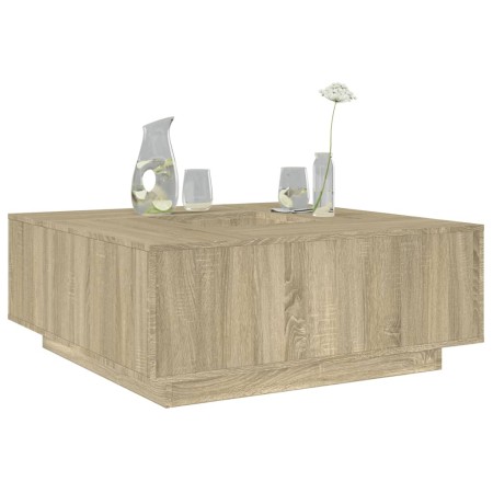 Engineered wood Sonoma oak coffee table 100x100x40 cm by , Coffee table - Ref: Foro24-3284051, Price: 169,47 €, Discount: %