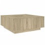 Engineered wood Sonoma oak coffee table 100x100x40 cm by , Coffee table - Ref: Foro24-3284051, Price: 169,47 €, Discount: %