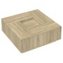 Engineered wood Sonoma oak coffee table 100x100x40 cm by , Coffee table - Ref: Foro24-3284051, Price: 168,99 €, Discount: %