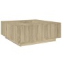 Mesa de centro madera de ingeniería roble Sonoma 100x100x40 cm de , Mesas de centro - Ref: Foro24-3284051, Precio: 169,47 €, ...