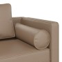 Chaiselongue-Sofa mit Kissen aus künstlichem Kapuzinerleder. von , Tagesbetten - Ref: Foro24-4007569, Preis: 142,30 €, Rabatt: %