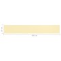 Toldo para balcón HDPE beige 90x600 cm de vidaXL, Sombrillas - Ref: Foro24-310915, Precio: 26,99 €, Descuento: %