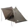 Tienda de campaña familiar tipi 6 personas impermeable marrón de , Tiendas de campaña - Ref: Foro24-4009443, Precio: 153,03 €...