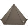 Tienda de campaña familiar tipi 6 personas impermeable marrón de , Tiendas de campaña - Ref: Foro24-4009443, Precio: 153,03 €...