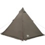 Tienda de campaña familiar tipi 6 personas impermeable marrón de , Tiendas de campaña - Ref: Foro24-4009443, Precio: 153,03 €...