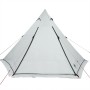 Tienda familiar tipi 6 personas tela opaca impermeable blanca de , Tiendas de campaña - Ref: Foro24-4009441, Precio: 229,99 €...