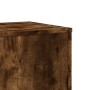 Plant stands 2 units smoked oak wood 33x33x100 cm by , Pot stands - Ref: Foro24-3307886, Price: 124,62 €, Discount: %