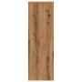 Plant stands 2 units oak wood artisan 33x33x100 cm by , Pot stands - Ref: Foro24-3307890, Price: 123,69 €, Discount: %