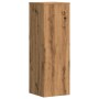 Plant stands 2 units oak wood artisan 33x33x100 cm by , Pot stands - Ref: Foro24-3307890, Price: 123,69 €, Discount: %