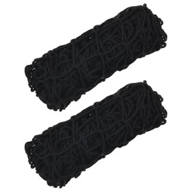 Square hay nets 2 units PP black 75x75 cm by , Livestock feeders and waterers - Ref: Foro24-4012308, Price: 15,99 €, Discount: %