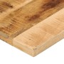 Rechteckiger Tisch aus grobem Mangoholz 160x30x2,5 cm. von , Tischplatten - Ref: Foro24-371301, Preis: 61,83 €, Rabatt: %