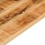 Rechteckiger Tisch aus grobem Mangoholz 160x30x2,5 cm. von , Tischplatten - Ref: Foro24-371301, Preis: 61,83 €, Rabatt: %