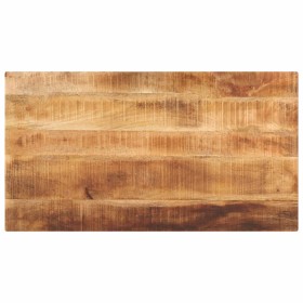 Rechteckiger Tisch aus grobem Mangoholz 120x60x1,5 cm. von , Tischplatten - Ref: Foro24-371336, Preis: 71,31 €, Rabatt: %