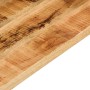 Rechteckiger Tisch aus grobem Mangoholz 120x60x1,5 cm. von , Tischplatten - Ref: Foro24-371336, Preis: 75,96 €, Rabatt: %