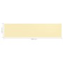 Beige HDPE-Balkonmarkise 120x500 cm von vidaXL, Sonnenschirme - Ref: Foro24-310918, Preis: 15,99 €, Rabatt: %