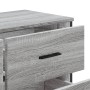 Engineered wood chest of drawers in Sonoma grey, 91x35.5x74.5 cm. by , Drawers - Ref: Foro24-3295305, Price: 159,85 €, Discou...