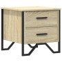 Mesita de noche madera de ingeniería roble Sonoma 40x41x40 cm de , Mesitas de noche - Ref: Foro24-848506, Precio: 53,88 €, De...