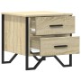 Mesita de noche madera de ingeniería roble Sonoma 40x41x40 cm de , Mesitas de noche - Ref: Foro24-848506, Precio: 53,88 €, De...