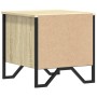 Mesita de noche madera de ingeniería roble Sonoma 40x41x40 cm de , Mesitas de noche - Ref: Foro24-848506, Precio: 53,88 €, De...