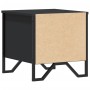 Mesita de noche madera de ingeniería negra 40x41x40 cm de , Mesitas de noche - Ref: Foro24-848504, Precio: 55,43 €, Descuento: %