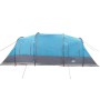 Tienda de campaña familiar túnel 6 personas impermeable azul de , Tiendas de campaña - Ref: Foro24-4009417, Precio: 209,99 €,...