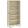 Engineered wood bookshelf in Sonoma oak color, 80x31x169 cm by , Bookcases and shelves - Ref: Foro24-3295313, Price: 105,27 €...