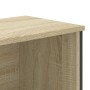 Engineered wood bookshelf in Sonoma oak color, 80x31x169 cm by , Bookcases and shelves - Ref: Foro24-3295313, Price: 105,27 €...