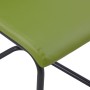 Sillas de comedor voladizas 4 unidades cuero sintético verde de , Sillas de comedor - Ref: Foro24-281989, Precio: 182,99 €, D...