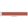 Terracotta HDPE balcony awning 75x600 cm by vidaXL, Umbrellas - Ref: Foro24-310947, Price: 19,99 €, Discount: %