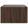 Coffee table with Infinity LED brown oak 70x50x30 cm by , Coffee table - Ref: Foro24-847615, Price: 123,29 €, Discount: %