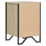 Engineered wood nightstand in Sonoma oak, measuring 40x41x60 cm. by , Nightstands - Ref: Foro24-848525, Price: 71,58 €, Disco...