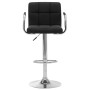 Kitchen bar stools, 2 units, black fabric by , Kitchen stools - Ref: Foro24-283425, Price: 153,99 €, Discount: %