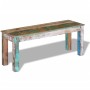 Solid recycled wood bench 110x35x45 cm by , Benches for halls and storage - Ref: Foro24-243454, Price: 130,64 €, Discount: %