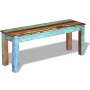 Solid recycled wood bench 110x35x45 cm by , Benches for halls and storage - Ref: Foro24-243454, Price: 130,64 €, Discount: %