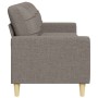 Dreisitzer-Sofa aus grauem Taupe-Stoff, 210 cm. von , Sofas - Ref: Foro24-4007421, Preis: 299,06 €, Rabatt: %