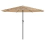 Garden umbrella with brown steel pole 324x324x247 cm by , Umbrellas - Ref: Foro24-4005109, Price: 112,82 €, Discount: %