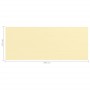 Toldo para balcón HDPE beige 120x300 cm de vidaXL, Sombrillas - Ref: Foro24-310916, Precio: 20,05 €, Descuento: %