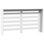 Engineered wood radiator cover in white, 149x20x82 cm. by , Accessories for heating radiators - Ref: Foro24-852699, Price: 76...