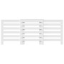 Engineered wood radiator cover in white, 205x21.5x83.5 cm by , Accessories for heating radiators - Ref: Foro24-852717, Price:...