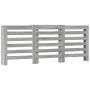 Radiator cover in Sonoma grey wood, 205x21.5x83.5 cm. by , Accessories for heating radiators - Ref: Foro24-852722, Price: 103...