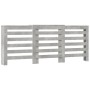 Radiator cover in gray wood concrete 205x21.5x83.5 cm by , Accessories for heating radiators - Ref: Foro24-852720, Price: 100...