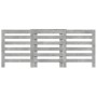 Radiator cover in gray wood concrete 205x21.5x83.5 cm by , Accessories for heating radiators - Ref: Foro24-852720, Price: 100...