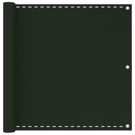 Toldo para balcón HDPE verde oscuro 90x600 cm de vidaXL, Sombrillas - Ref: Foro24-310975, Precio: 23,18 €, Descuento: %