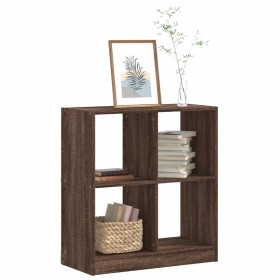 Engineered wood brown oak bookshelf 68.5x32x75 cm by , Bookcases and shelves - Ref: Foro24-852813, Price: 55,99 €, Discount: %